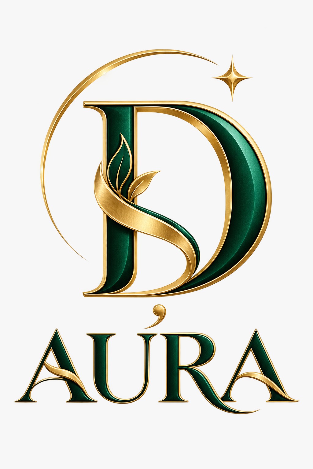Luxury wellness brand logo designed with IQon