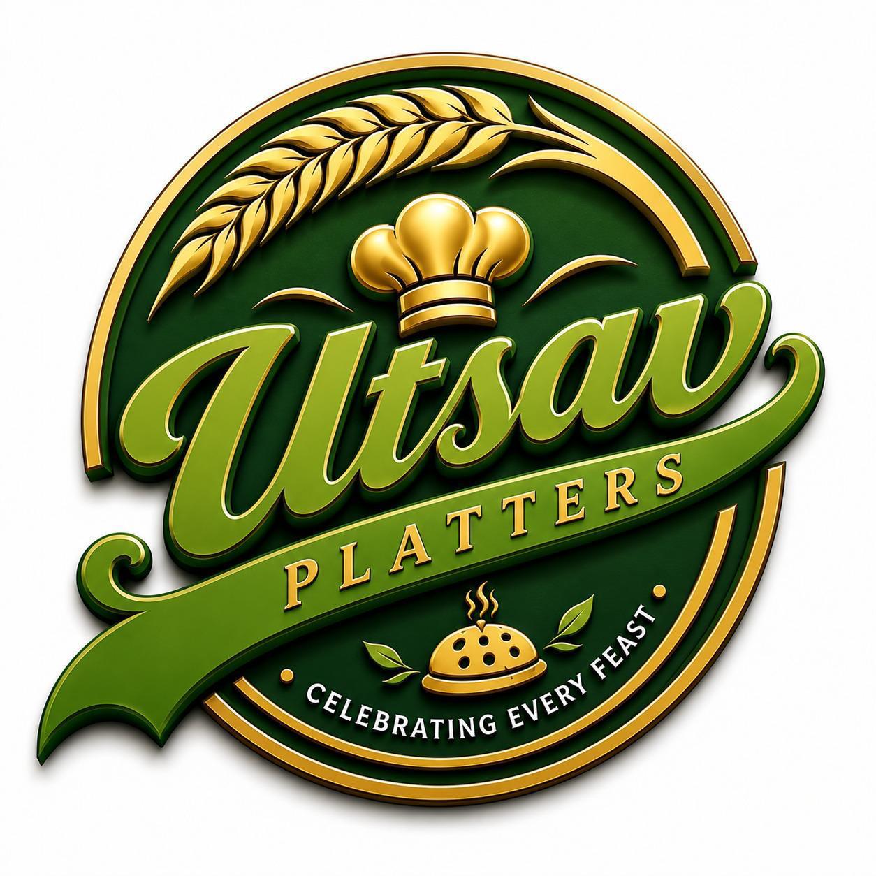 Festive catering logo designed with IQon