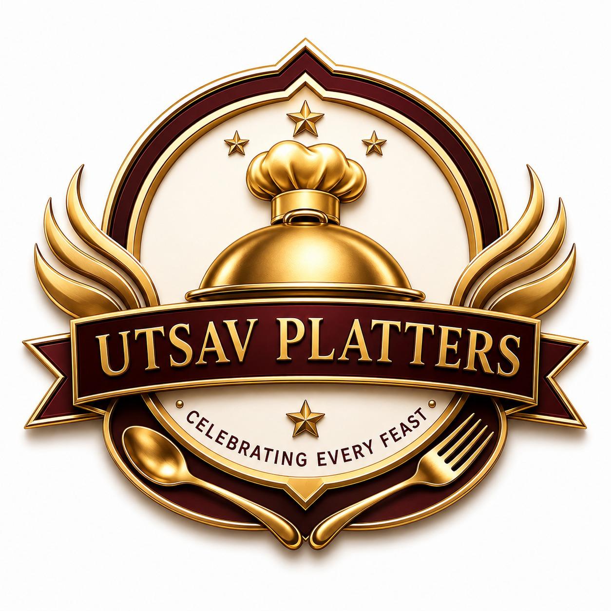 Catering & platters logo designed with IQon