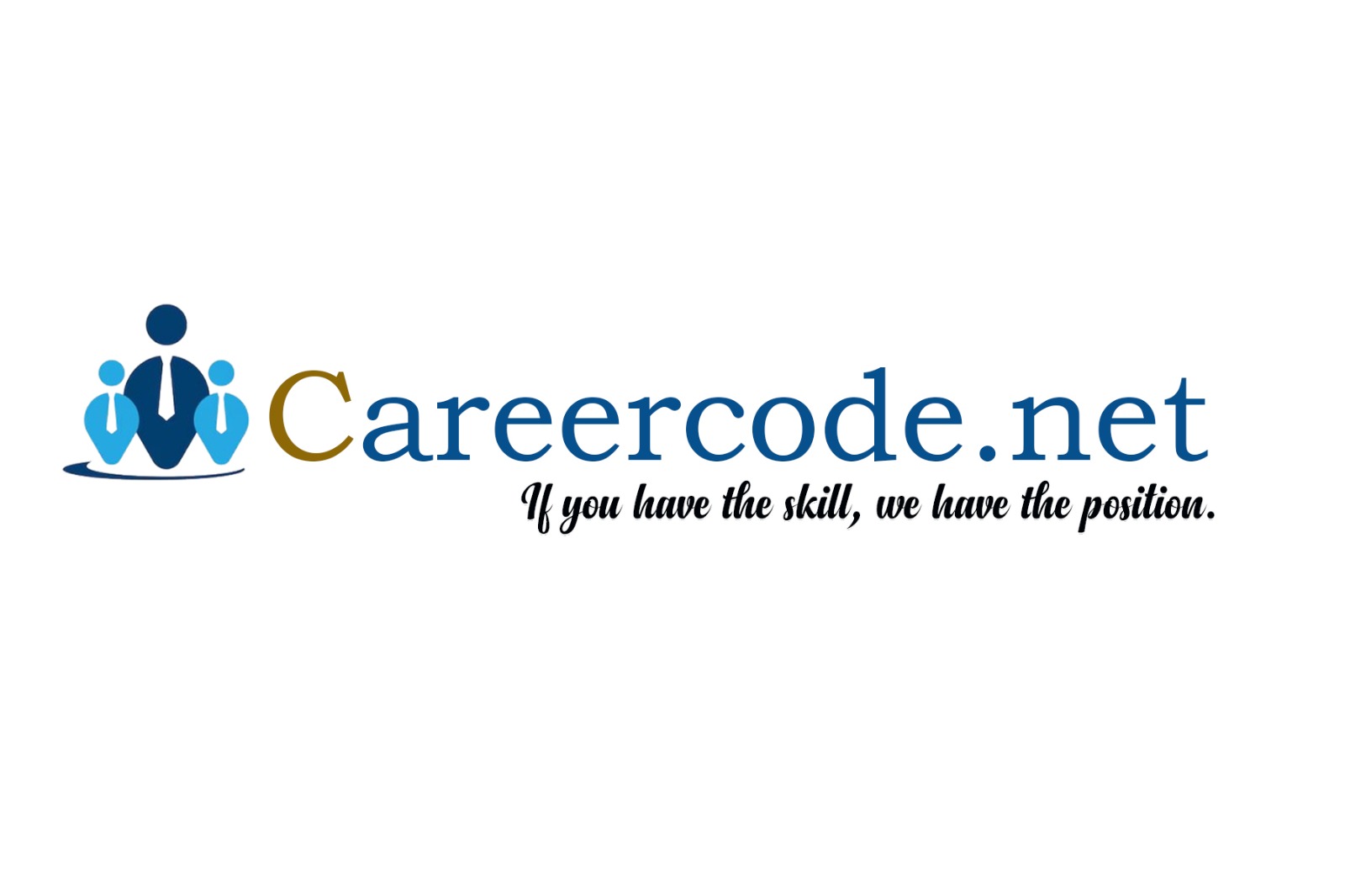 Recruitment portal logo designed with IQon