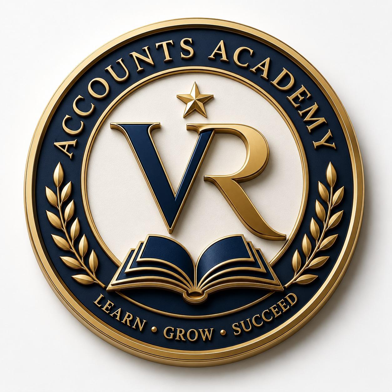 Accounts academy logo designed with IQon