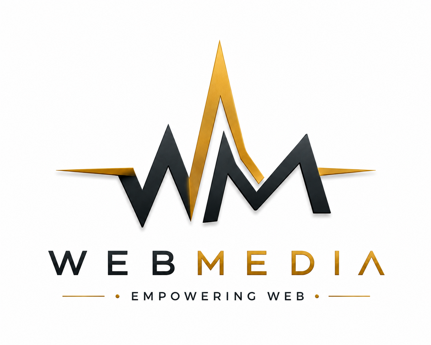 Digital media agency logo designed with IQon